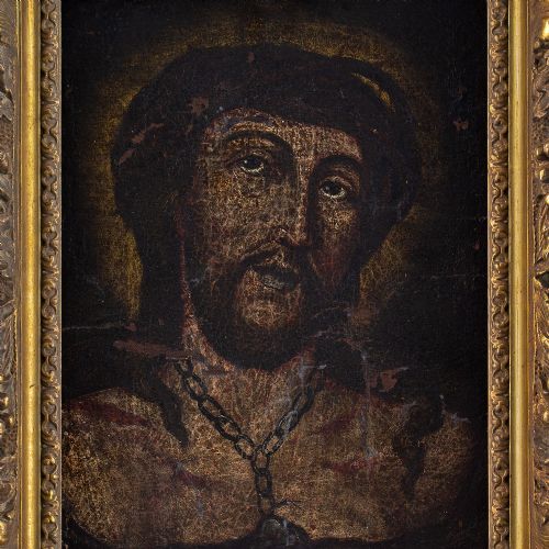 fig 2. 17th-Century German School, The Passion Of The Christ - Antique Oil Painting 