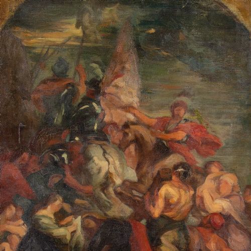 fig 2. After Peter Paul Rubens, Christ On The Way To Calvary - Antique Oil Painting 