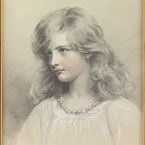 fig 1. Eden Upton Eddis, Portrait of Muriel Paget Bowman