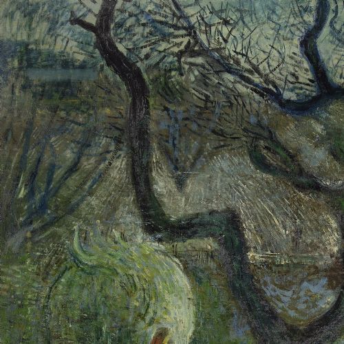 fig 1. Kay Christensen, The Hunter’s House - Vintage Oil Painting
