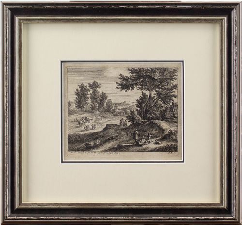 Adriaen Frans Boudewyns After Adam-françois Van Der Meulen - Antique Etching