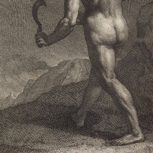 fig 2. Jacques Coelemans After Chivoli, From The Cabinet Of Jean-Baptiste II De Boyer - Antique Engraving