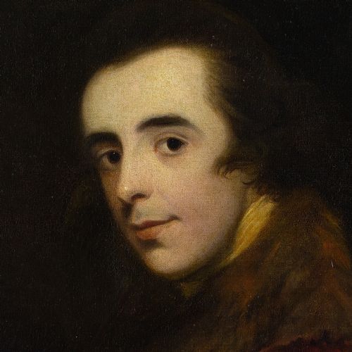 fig 5. James Shaw, Self-Portrait - Antique Oil Painting