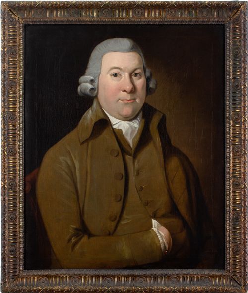 fig 1. 18th-Century German School, Pair Of Companion Portraits - Antique Oil Paintings