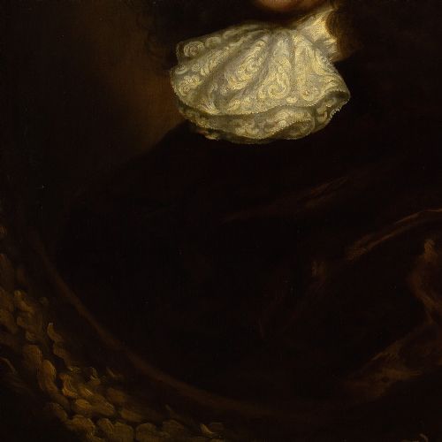 fig 5. Cornelis Jonson Van Ceulen The Younger (Attributed), Portrait Of Philip Lord Wenman - Antique Oil Painting