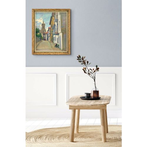 fig 2. Philippe Swyncop, Fontarabie - Oil Painting 