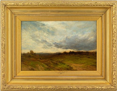 Alfred Walter Williams, Near Widecombe, Dartmoor, Devon - Antique Oil Painting