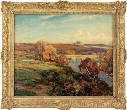 Owen Bowen Roi, in Wharfedale, Yorkshire - Oil Painting