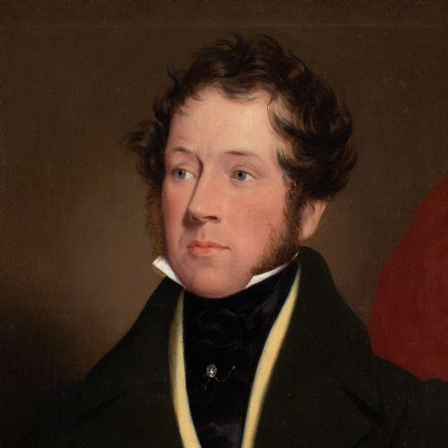 19THCENTURY ENGLISH SCHOOL PORTRAIT OF WILLIAM LEWIS HENNING ANTIQUE OIL PAINTING - ADDITIONAL PHOTO 4