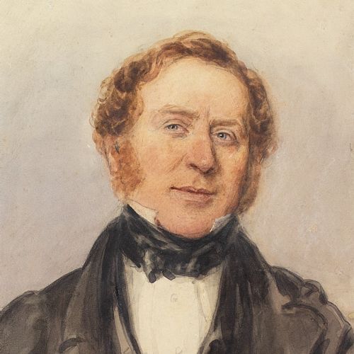 ALFRED EDWARD CHALON RA PORTRAIT OF A GENTLEMAN - ADDITIONAL PHOTO 6