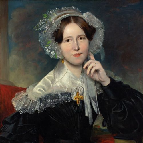 EARLY 19THCENTURY ENGLISH SCHOOL PORTRAIT OF MARIA HUDSON ANTIQUE OIL PAINTING - ADDITIONAL PHOTO 7