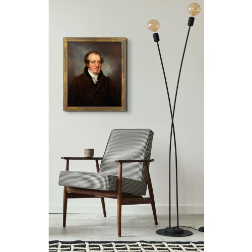 fig 2. 19th-Century English School, Portrait Of Steel Manufacturer James Sanderson - Antique Oil Painting