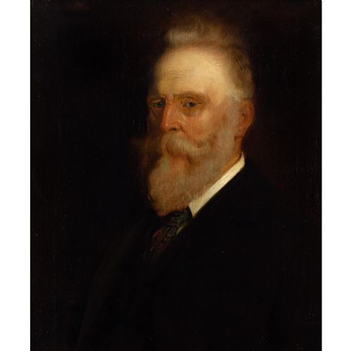 EARLY 20THCENTURY BRITISH SCHOOL PORTRAIT STUDY OF AN EDWARDIAN GENTLEMAN ANTIQUE OIL PAINTING - ADDITIONAL PHOTO 1