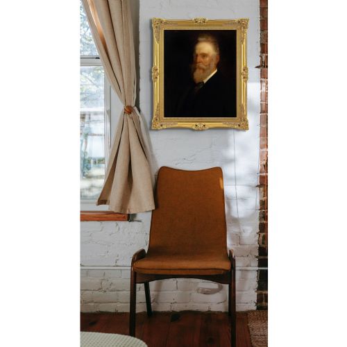 EARLY 20THCENTURY BRITISH SCHOOL PORTRAIT STUDY OF AN EDWARDIAN GENTLEMAN ANTIQUE OIL PAINTING - ADDITIONAL PHOTO 3