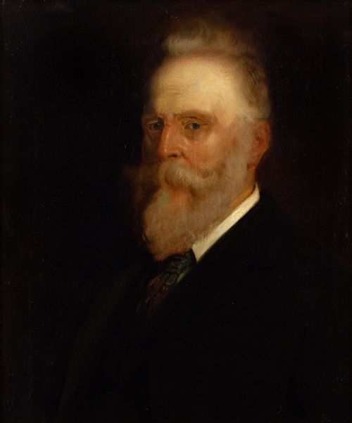EARLY 20THCENTURY BRITISH SCHOOL PORTRAIT STUDY OF AN EDWARDIAN GENTLEMAN ANTIQUE OIL PAINTING - ADDITIONAL PHOTO 4