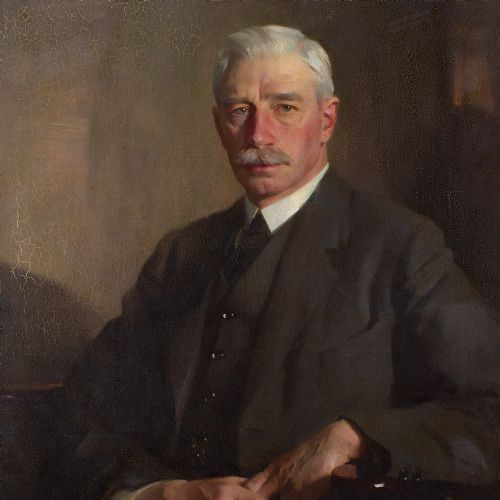 JAMES BELL ANDERSON RSA PORTRAIT OF A SEATED GENTLEMAN ANTIQUE OIL PAINTING - ADDITIONAL PHOTO 4