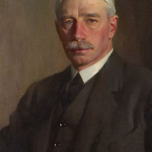JAMES BELL ANDERSON RSA PORTRAIT OF A SEATED GENTLEMAN ANTIQUE OIL PAINTING - ADDITIONAL PHOTO 7