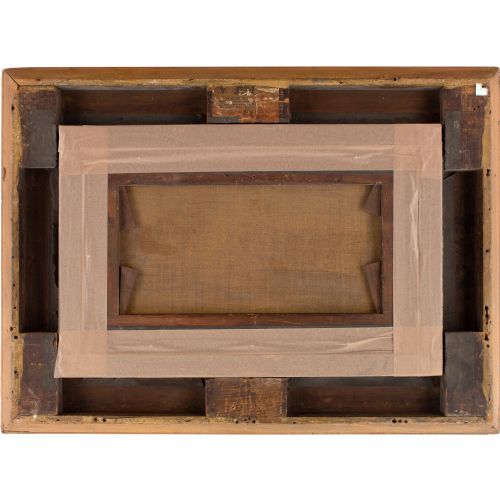 JOHN WHITE THE BIG ONE ANTIQUE OIL PAINTING - ADDITIONAL PHOTO 8