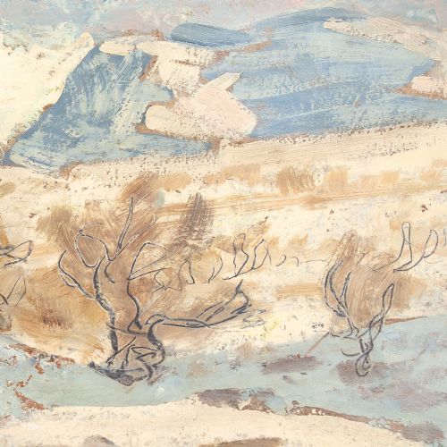 ELIS SLUND ABISKO ARCTIC TUNDRA OIL PAINTING - ADDITIONAL PHOTO 7