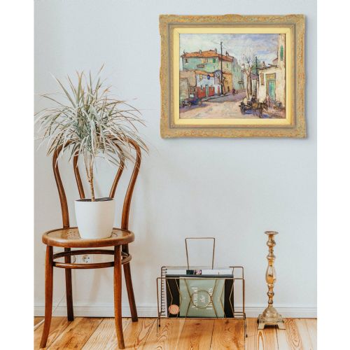 GOTTFRID OLSSON LA CIOTAT GOUACHE ON PAPER - ADDITIONAL PHOTO 2