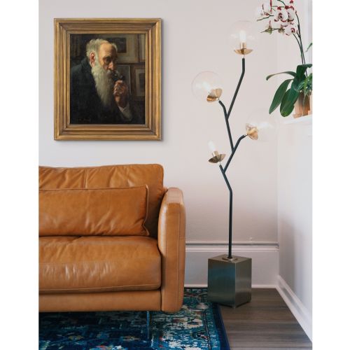 HENRIGEORGES BRARD SELFPORTRAIT OIL PAINTING - ADDITIONAL PHOTO 2
