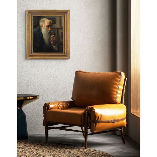 HENRIGEORGES BRARD SELFPORTRAIT OIL PAINTING - ADDITIONAL PHOTO 4
