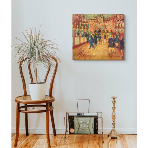 fig 3. Jens Sørensen, Bakken - Antique Oil Painting