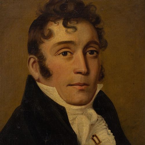 EARLY 19THCENTURY BRITISH SCHOOL PORTRAIT OF A REGENCY GENTLEMAN ANTIQUE OIL PAINTING - ADDITIONAL PHOTO 6