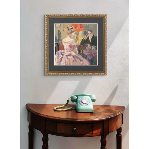 FERDINAND GTZ TEA TIME ANTIQUE GOUACHE - ADDITIONAL PHOTO 2