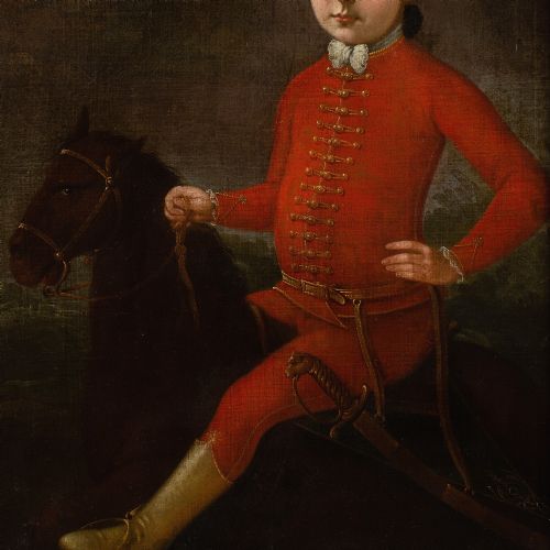 LATE 18THCENTURY AUSTRIAN SCHOOL PORTRAIT OF JOSEPH THADDUS GLASER VON GLASERSBERG ANTIQUE OIL PAINTING - ADDITIONAL PHOTO 7
