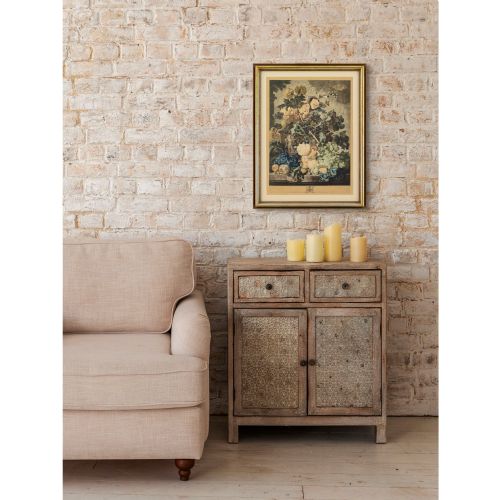 RICHARD EARLOM AFTER JAN VAN HUYSUM STILL LIFE WITH FLOWERS ANTIQUE AQUATINT - ADDITIONAL PHOTO 1
