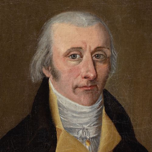 EARLY 19THCENTURY FRENCH SCHOOL PORTRAIT OF BARTHELEMY SIMON LOUIS DE MEDAILLE ANTIQUE OIL PAINTING - ADDITIONAL PHOTO 4