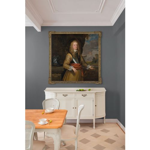 JOHN HAYLS ATTRIBUTED PORTRAIT OF THE HONOURABLE EDWARD RUSSELL ANTIQUE OIL PAINTING - ADDITIONAL PHOTO 4