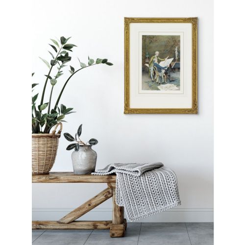 GIUSEPPE SIGNORINI THE CONNOISSEURS ANTIQUE WATERCOLOUR - ADDITIONAL PHOTO 2