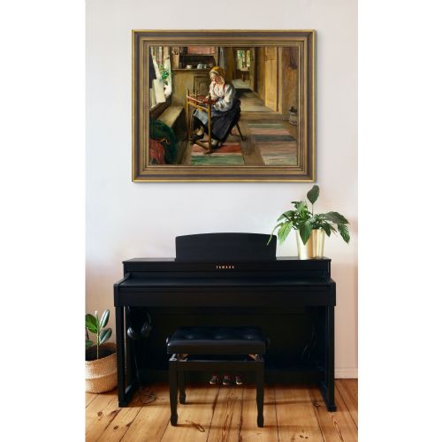 SAM UHRDIN VID BANDSTOLEN OIL PAINTING - ADDITIONAL PHOTO 2