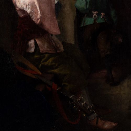 WILLIAM JOHN WAINWRIGHT RWS RBA THE DRUNKARD ANTIQUE OIL PAINTING - ADDITIONAL PHOTO 7