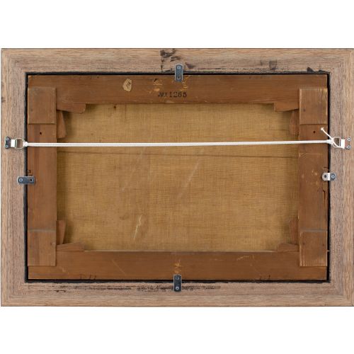 FRANTS HENNINGSEN STUDY FOR THE HARVESTERS ANTIQUE OIL PAINTING - ADDITIONAL PHOTO 8