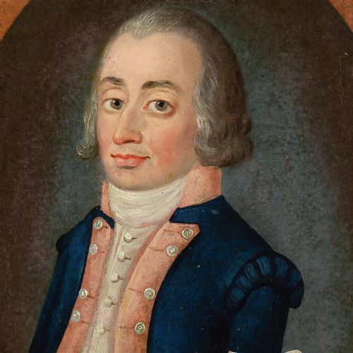 LATE 18THCENTURY FRENCH SCHOOL PAIR OF COMPANION PORTRAITS ANTIQUE OIL PAINTING - ADDITIONAL PHOTO 9