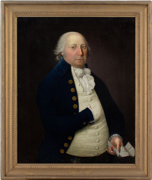 Late 18th-century English School, Portrait of Henry Haynes - Antique Oil Painting