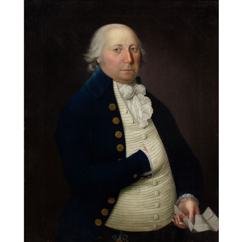 fig 1. Late 18th-Century English School, Portrait Of Henry Haynes - Antique Oil Painting