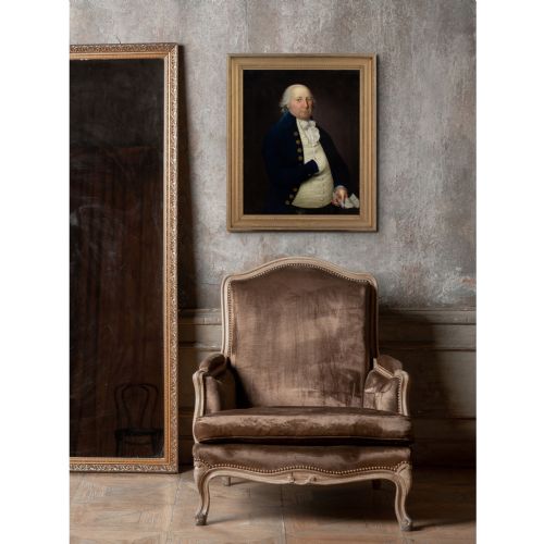 fig 3. Late 18th-Century English School, Portrait Of Henry Haynes - Antique Oil Painting