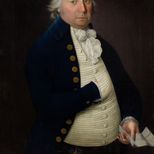 fig 5. Late 18th-Century English School, Portrait Of Henry Haynes - Antique Oil Painting