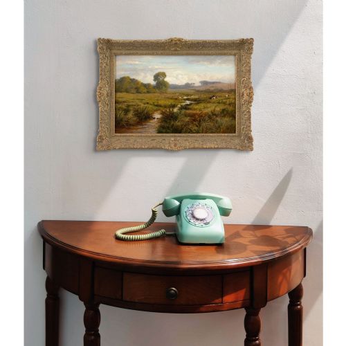 fig 2. William Samuel Jay RBA, Landscape With Stream & Cattle - Antiqie Oil Painting