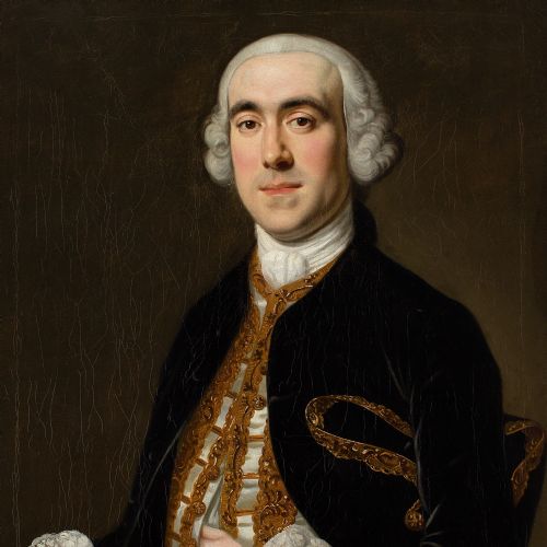 HENRY PICKERING CIRCLE PORTRAIT OF A GENTLEMAN WITH A TRICORN ANTIQUE OIL PAINTING - ADDITIONAL PHOTO 6