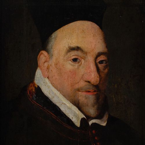 MID17THCENTURY FLEMISH SCHOOL PORTRAIT OF CORNELIUS JANSSEN ANTIQUE OIL PAINTING - ADDITIONAL PHOTO 6
