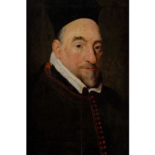 MID17THCENTURY FLEMISH SCHOOL PORTRAIT OF CORNELIUS JANSSEN ANTIQUE OIL PAINTING - ADDITIONAL PHOTO 10