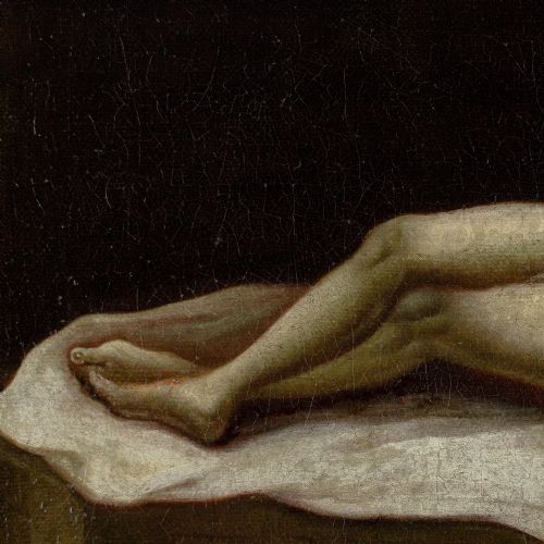 EARLY 18THCENTURY SPANISH SCHOOL CHRIST IN THE TOMB - ADDITIONAL PHOTO 5