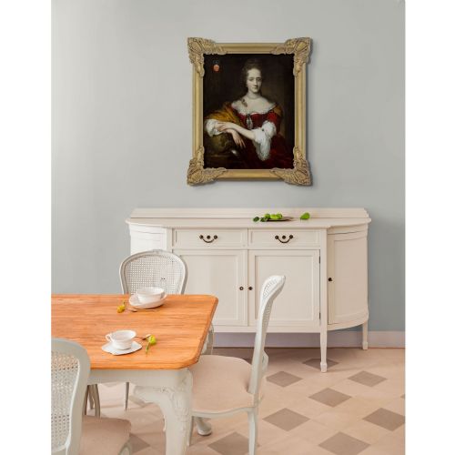 JOHANNES VOLLEVENS I PORTRAIT OF A MEMBER OF THE VAN VRIJBERGHE FAMILY 17TH CENTURY OIL PAINTING - ADDITIONAL PHOTO 2
