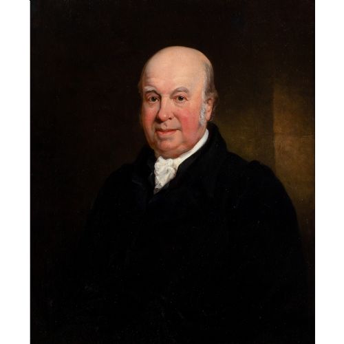 EARLY 19THCENTURY ENGLISH SCHOOL PORTRAIT OF SAMUEL JONES OF SKEYTON NORFOLK ANTIQUE OIL PAINTING - ADDITIONAL PHOTO 1