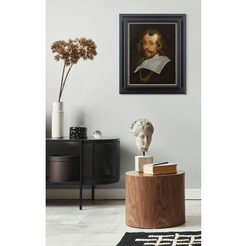 17THCENTURY DUTCH SCHOOL PORTRAIT OF A GENTLEMAN ANTIQUE OIL PAINTING - ADDITIONAL PHOTO 3